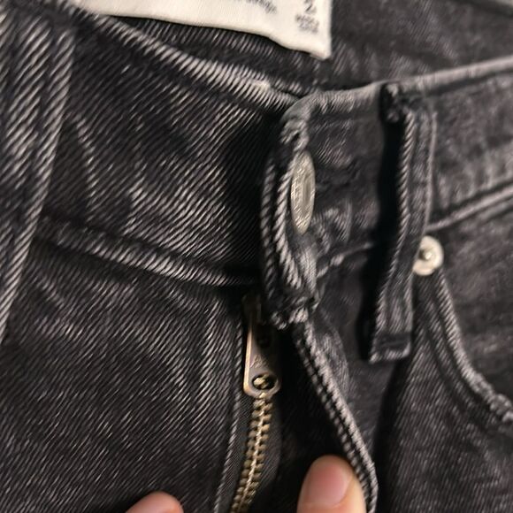 Abercrombie Ultra High Rise Ankle Straight Curve Love - Picture 5 of 9